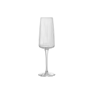 Bormioli Rocco Exclusivia Verres à Champagne - 25,5cl - Verre - Transparent - 4 Pièces