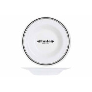 Luminarc Friends Time Bistrot Assiette à Pâtes - Ø28,5cm - Verre Opale - Blanc - Couleur Blanc - Matériel Opale