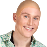 Masque Latex Tête Chauve - Adultes - Gel de Silice