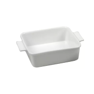 Cosy&Trendy Plat à Four - 19.3x15.7x4.8cm - Opale - Blanc - Matériel Opale - Couleur Blanc