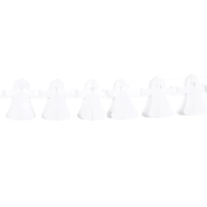Guirlande Fantôme - 4m - Papier - Blanc