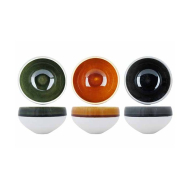 Cosy&Trendy Goku Bol - Ø13x8cm - Grès - 3ass - Couleur Multicolore - Matériel Poterie