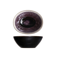Cosy&Trendy Laguna Bol - 10.5x9cm - Faïence - Violet - Matériel Poterie - Couleur Violet