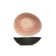 Cosy&Trendy Laguna Bol - 20x16.5cm - Faïence - Vieux Rose - Matériel Poterie - Couleur Vieux Rose