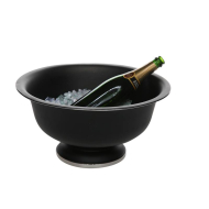 Cosy&Trendy Seau à Champagne sur Pied - Ø41cm - Inox - Noir