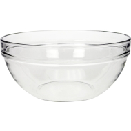 Luminarc Bol Empilable - Ø23cm - Verre - Couleur Transparant - Matériel Verre