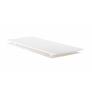 Millecroquettes Planche à Rouler pour Machine à Croquettes - 30x12,5x1,6cm - Polystyrène - Blanc - Marque Millecroquettes