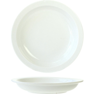 Cosy&Trendy Diep Bord - Ø21cm - Porselein - Wit - Kleur Wit - Materiaal Porselein
