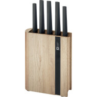 Richardson Sheffield Bloc Couteaux avec 5 Couteaux - Inox - Brun/Noir