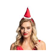 Diadème Mrs Claus - Femmes - Rouge/Blanc - Taille  n/A - Age n/A - Sexe Dames