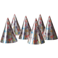 Set de Chapeaux Holographiques - 6 pièces