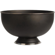 Cosy&Trendy Champagne Ijsemmer op Voet - Ø31cm - RVS - Zwart