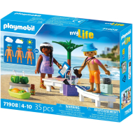 Playmobil My Life Stranduitje met Koppel - 71908 - Leeftijd 4 t/m 10 jaar - Collectie My Life