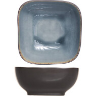 Cosy&Trendy Laguna Bol à Soupe - Lavable au Lave-Vaisselle - 14x14cm - Grès - Gris - Couleur Gris - Matériel Céramique