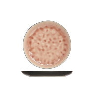 Cosy&Trendy Laguna Bord - Ø20cm - Aardewerk - Roze - Kleur Roze - Materiaal Aardewerk