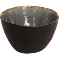 Cosy&Trendy Laguna Bol - 10x6.5cm - Faïence - Gris - Matériel Poterie - Couleur Gris