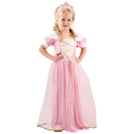 Costume Darling Princess - Filles - 3-4 ans - Rose - Age 3 à 4 ans - Taille  104 - Sexe Fille