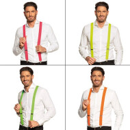 Bretels Basic Neon - Volwassenen - 4ass