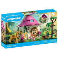 Playmobil Gezellig Sprookjeshuis met Gouden Eenhoorn en Stal - 71838 - Collectie Classic - Leeftijd 4 t/m 10 jaar
