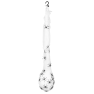 Nid d’Araignée Décoration - 70cm - Blanc/Noir