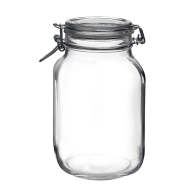 Rocco Bormioli Fido Weckpot - 2L - Glas - Transparant - Kleur Transparant - Materiaal Glas