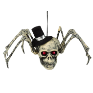Crâne d'Araignée Décoration - 15x24x10cm