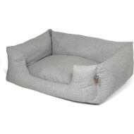 Mand Snooze Silver Spoon 80x60cm - Vorm Rechthoekig - Kleur Grijs - Materiaal Textiel