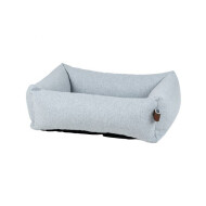 Mand Snug Silver Spoon 70x55cm - Vorm Rechthoekig - Kleur Grijs - Materiaal Textiel