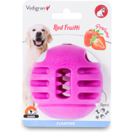 Speelgoed hond TPR bal Red Frutti 8cm - Materiaal TPR