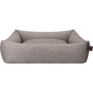 Mand Snug Nut Grey 70x55cm - Vorm Rechthoekig - Materiaal Textiel - Kleur Grijs