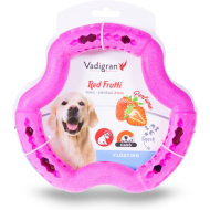 Speelgoed hond TPR ring Red Frutti 21cm - Materiaal TPR