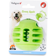 Speelgoed hond TPR bal Green Apple 8cm - Materiaal TPR