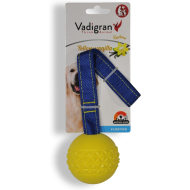 Speelgoed hond TPR bal touw Yellow Vanilla 63cm - Materiaal Rubber