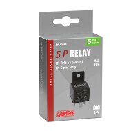 Lampa Relais 5 pins 24V