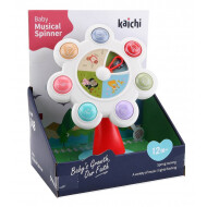 Baby Speelgoed Reuzenrad - Licht en Muziek - Zuignap - Merk DDD Toys