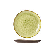 Cosy&Trendy Mossa Dinerbord - Ø27cm - Aardewerk - Groen - Kleur Groen - Materiaal Aardewerk