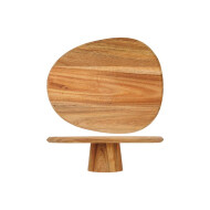 Cosy&Trendy Plateau de Présentation - sur Pied - 30x25cm - Acacia - Brun - Couleur Brun - Matériel Accacia