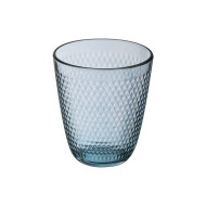 Pampille Color Tumbler Verre - 310ml - Verre - Bleu - 6 Pièces