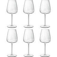 Luigi Bormioli Speakeasy Swing Verre à Vin - 0,55L - Verre - Transparent - 6 Pièces