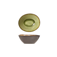 Cosy&Trendy Mossa Coupelle à Sauce - 10x9cm - Grès - Vert - Couleur Vert - Matériel Poterie