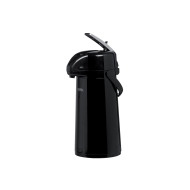 Thermos Pompschenkkan - 1,3L - RVS - Zwart