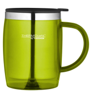 Thermos Desk Beker - 450ml - RVS - Lime - Inhoud 450 ml - Kleur Lime