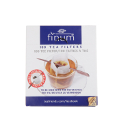 Finum Theefilters en Stic - 1 Kopje - Papier - 100 Stuks - Materiaal Papier
