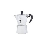 Bialetti Moka Express - 4 kops - Percolator - 185ml - Aluminium - Zilver