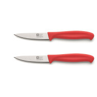 Richardson Sheffield Couteau d’Épluchage - Rouge - 2 pièces