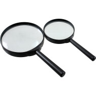 Cosy & Trendy Loupes - 100/75mm - Verre - Noir - 2 Pièces
