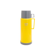 Thermos Vogue Bouteille Thermos - 1L - Verre - Jaune - Couleur Jaune - Contenu 1 l