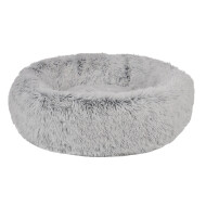 Hondenmand Foxy - 76,5x76,5cm - Grijs - Vorm Rond - Kleur Grijs - Materiaal Pluche