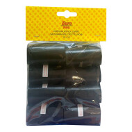 Poepzakjes Rol - 16x20 - Zwart - Merk Euro Pet - Geschikt voor Honden