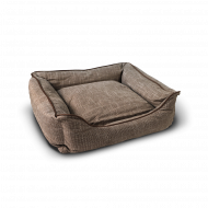 Mand royal 70x60x22 cm - Nieuw sinds 08/02/2022 - Merk Euro Pet - Materiaal Polyester,Kunststof - Kleur Grijs - Vorm Rechthoekig